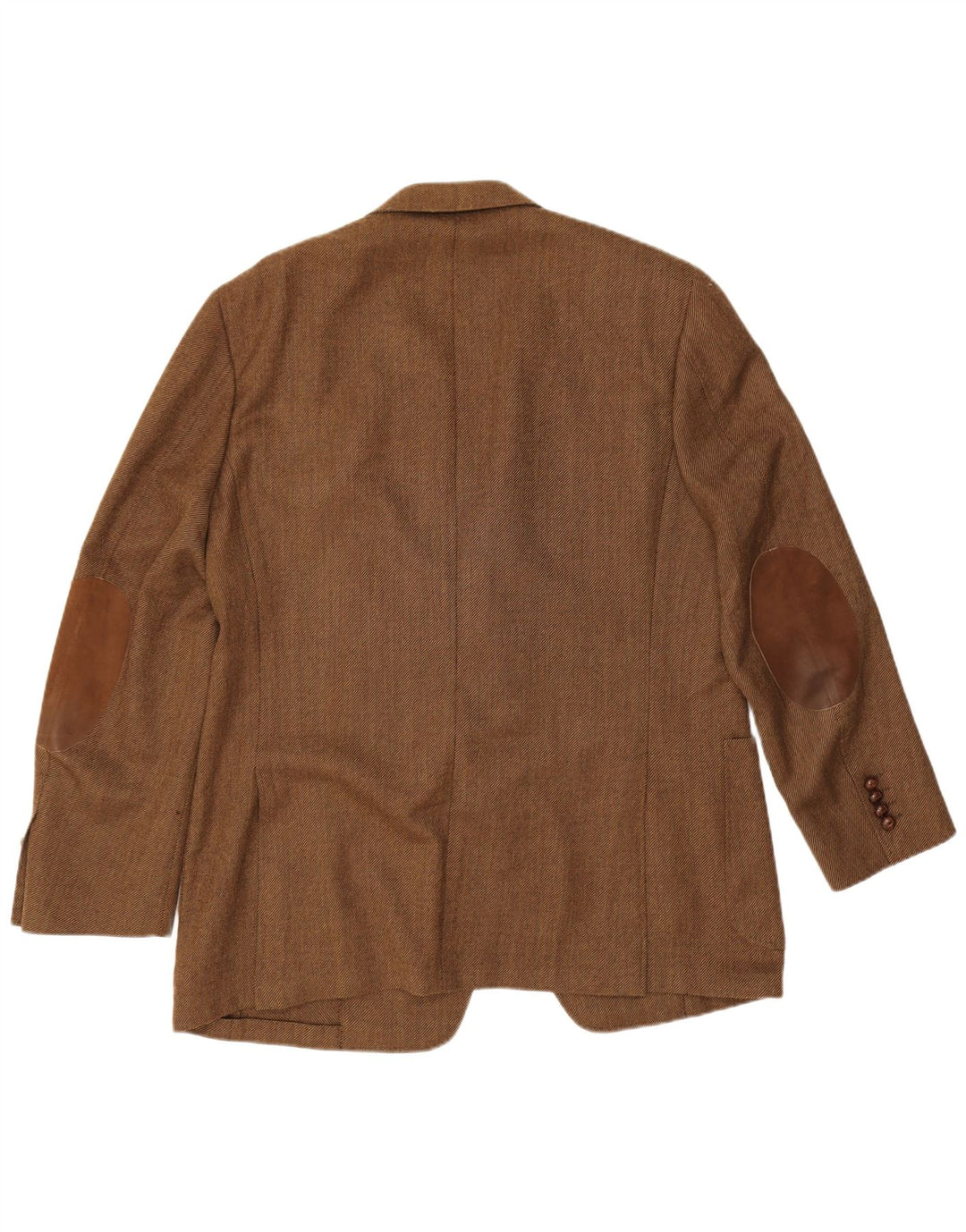 Jaqueta Blazer Masculina Canali com 3 Botões IT 54 2XL Lã Virgem Marrom