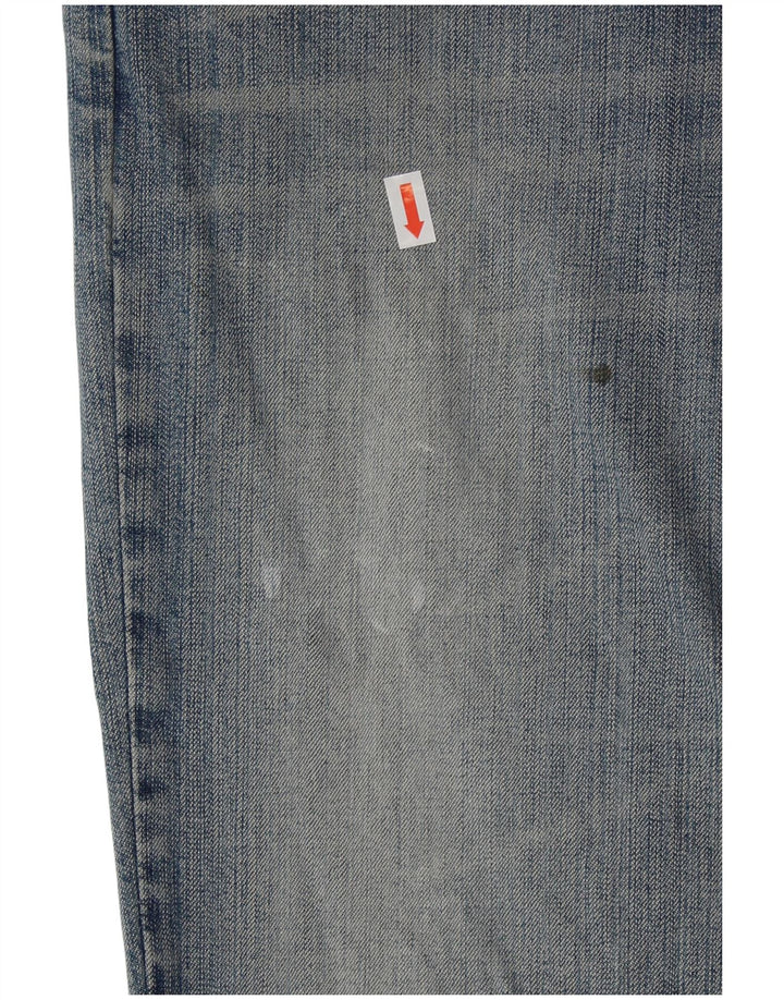 Lee Womens Cameron Bootcut Jeans W28 L33 Azul Algodão
