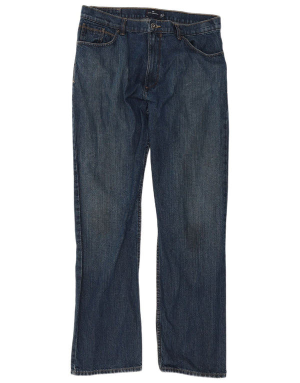 Jeans Marks & Spencer Masculino Blue Harbor Straight W36 L33 Azul Algodão