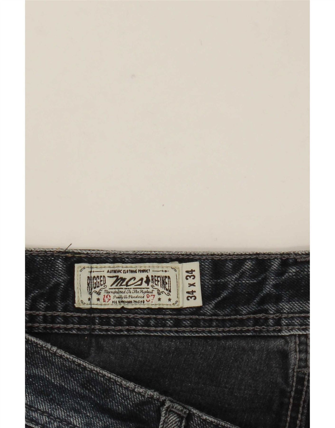 Marlboro Classics Masculino Jeans Slim W34 L30 Azul Marinho