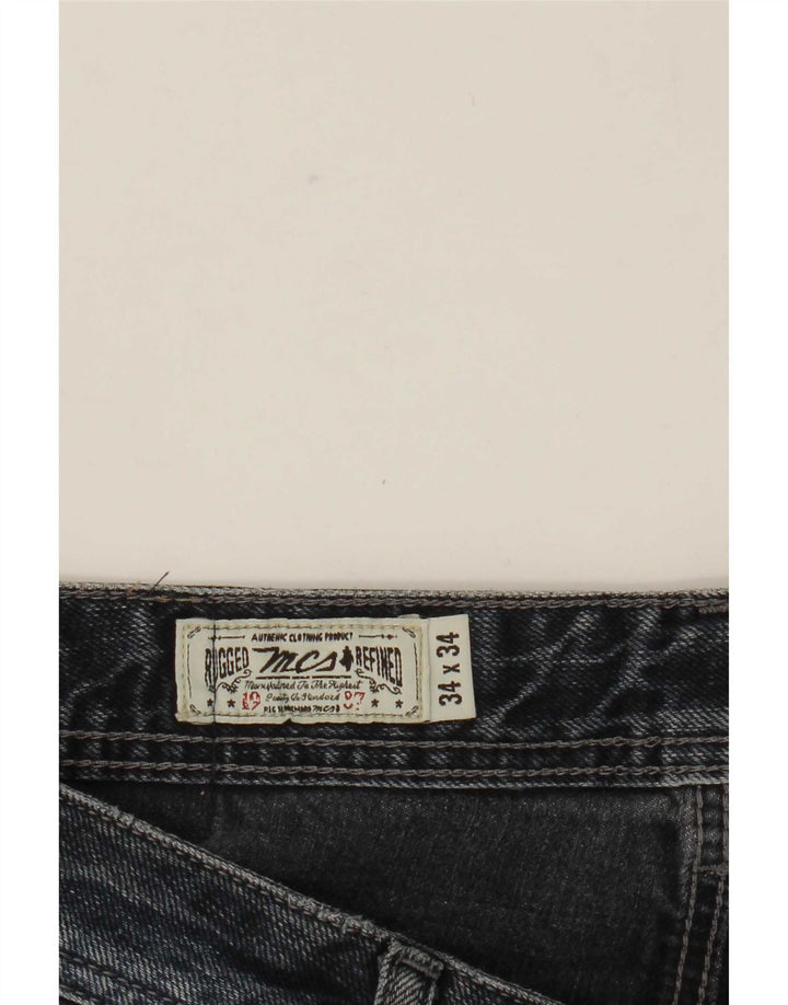 Marlboro Classics Masculino Jeans Slim W34 L30 Azul Marinho