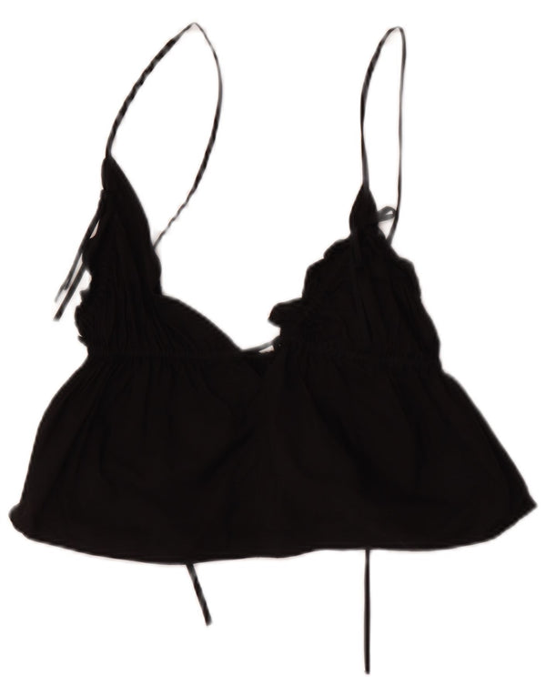 Top Cami Feminino Vintage UK 4 XS Preto