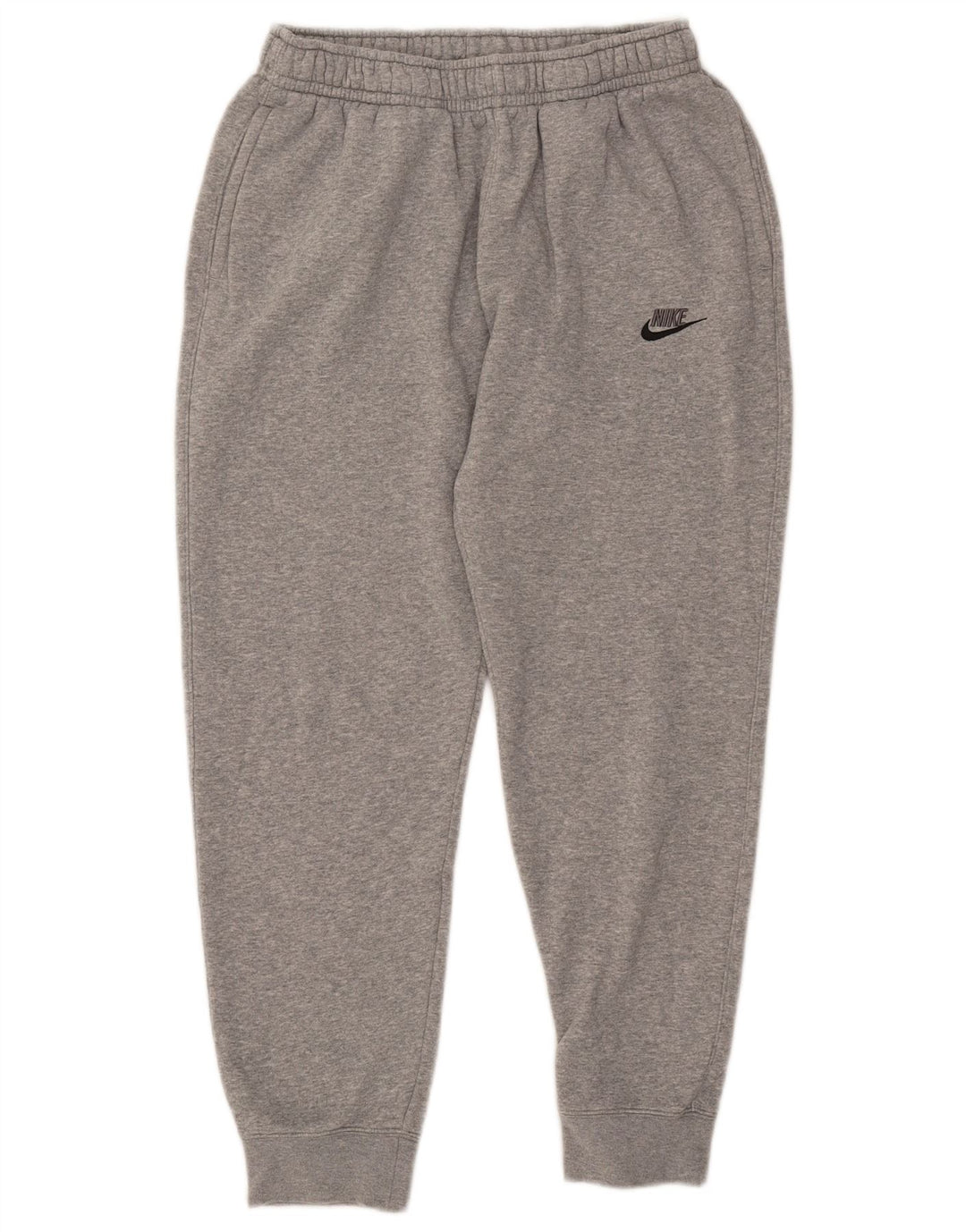 Calça de treino masculina NIKE Joggers médio W30 L27 cinza algodão