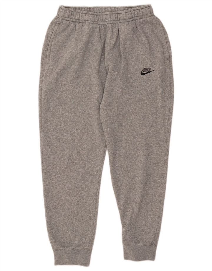 Calça de treino masculina NIKE Joggers médio W30 L27 cinza algodão