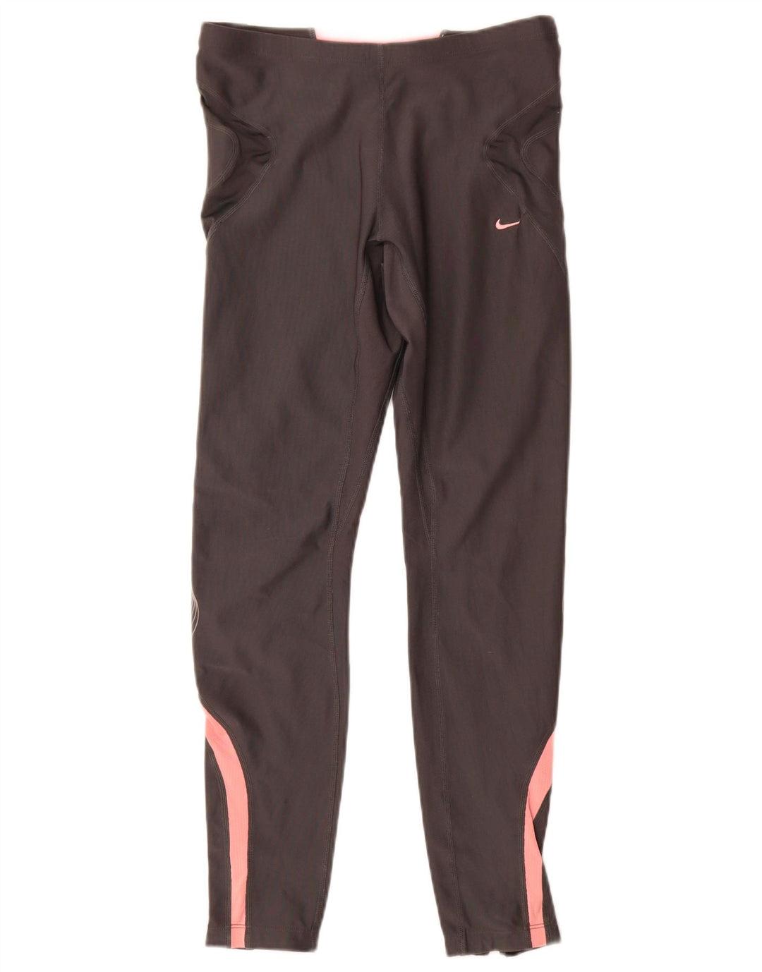 Leggings Nike Dri Fit Feminina UK 10/12 Cinza Médio Colourblock