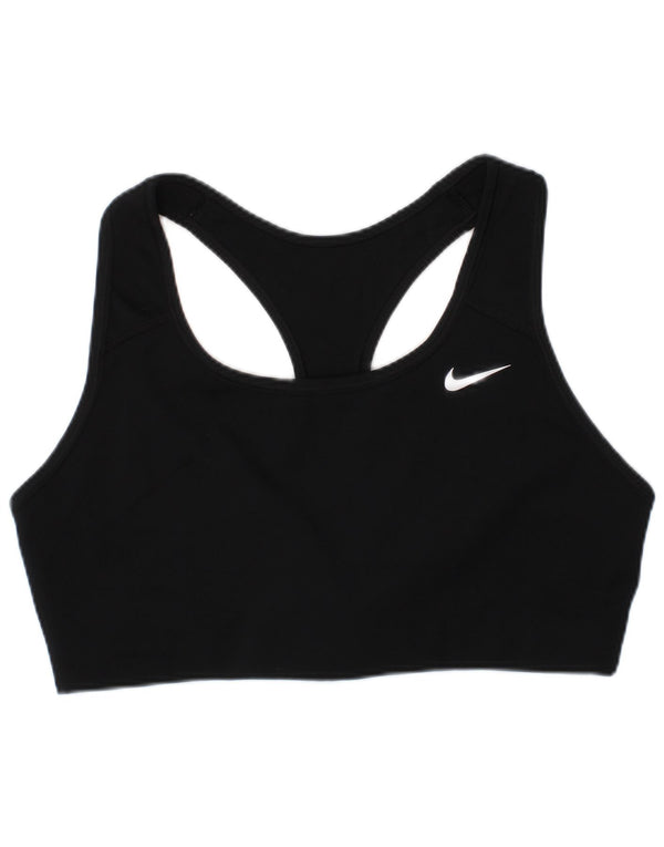 Sutiã esportivo feminino Nike Top médio preto esportivo