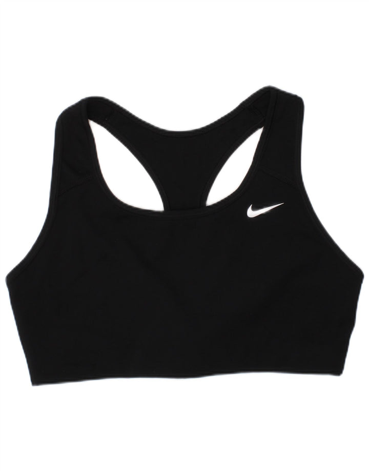 Sutiã esportivo feminino Nike Top médio preto esportivo