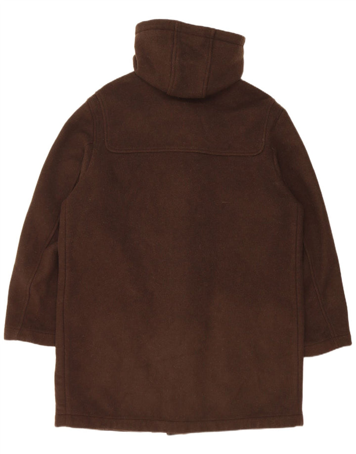 Casaco masculino com capuz Commander UK 42 XL lã marrom