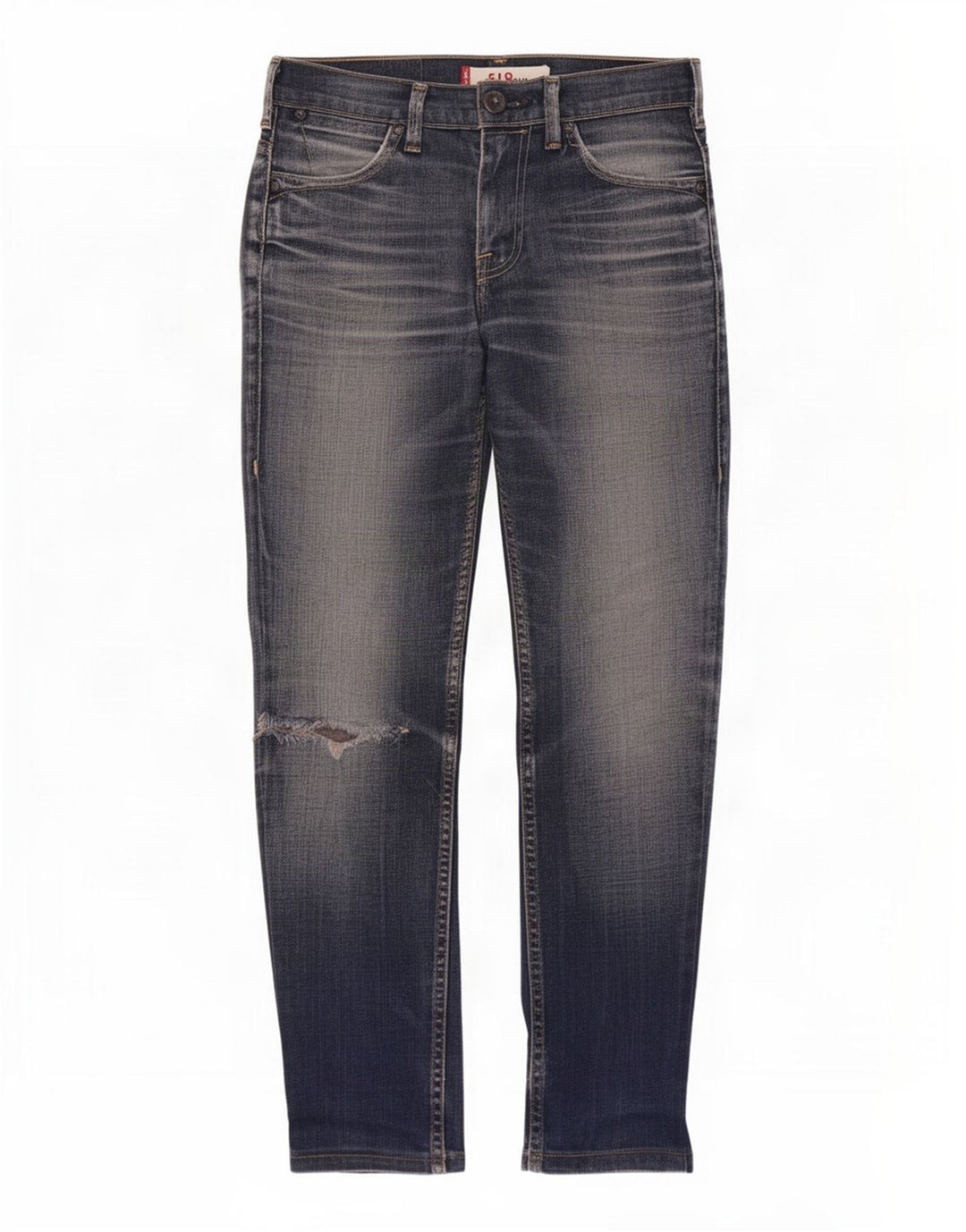 Calça jeans feminina Levi's 519 Distressed Slim W28 L28 Azul