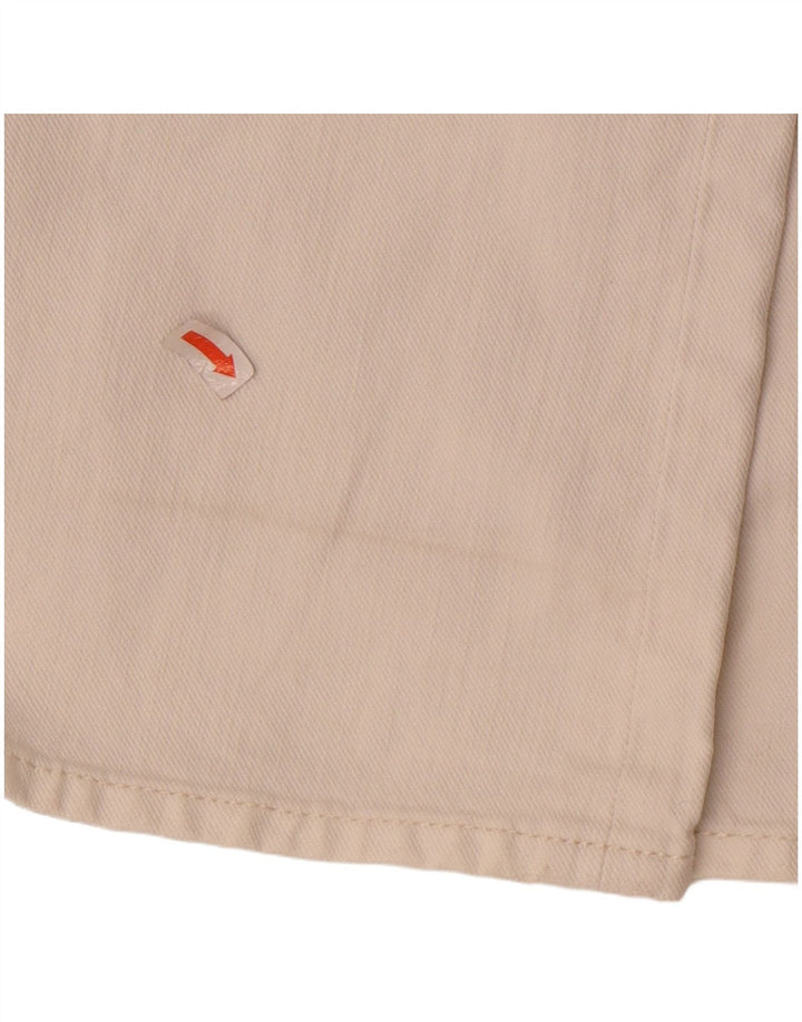 Jeans retos femininos RALPH LAUREN W32 L31 algodão branco