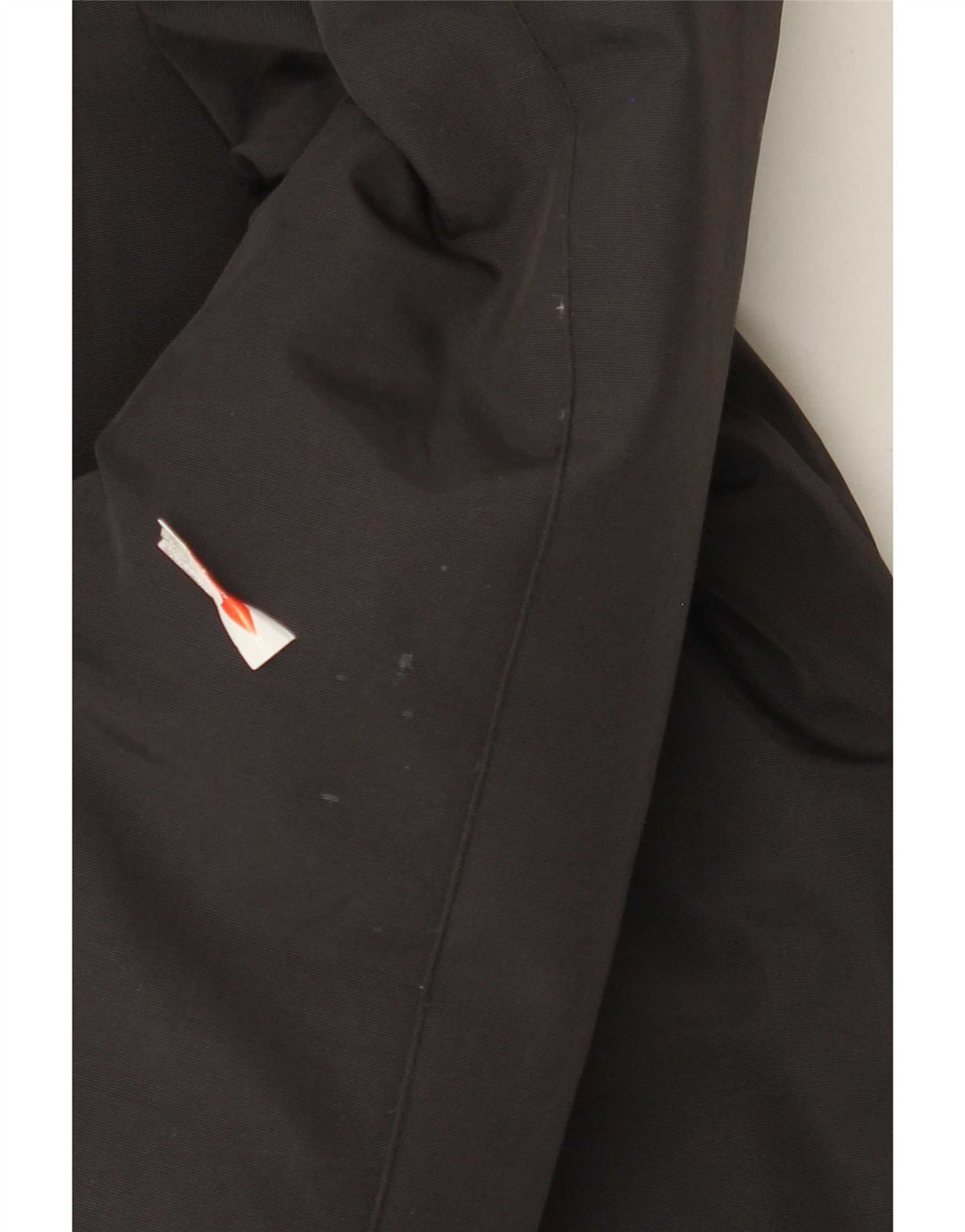 Jaqueta feminina acolchoada com capuz Woolrich UK 14 nylon preto médio
