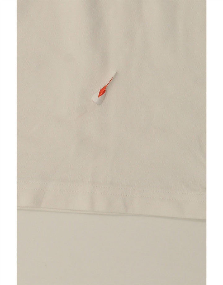 Camisa polo masculina Hugo Boss Slim Fit médio algodão branco