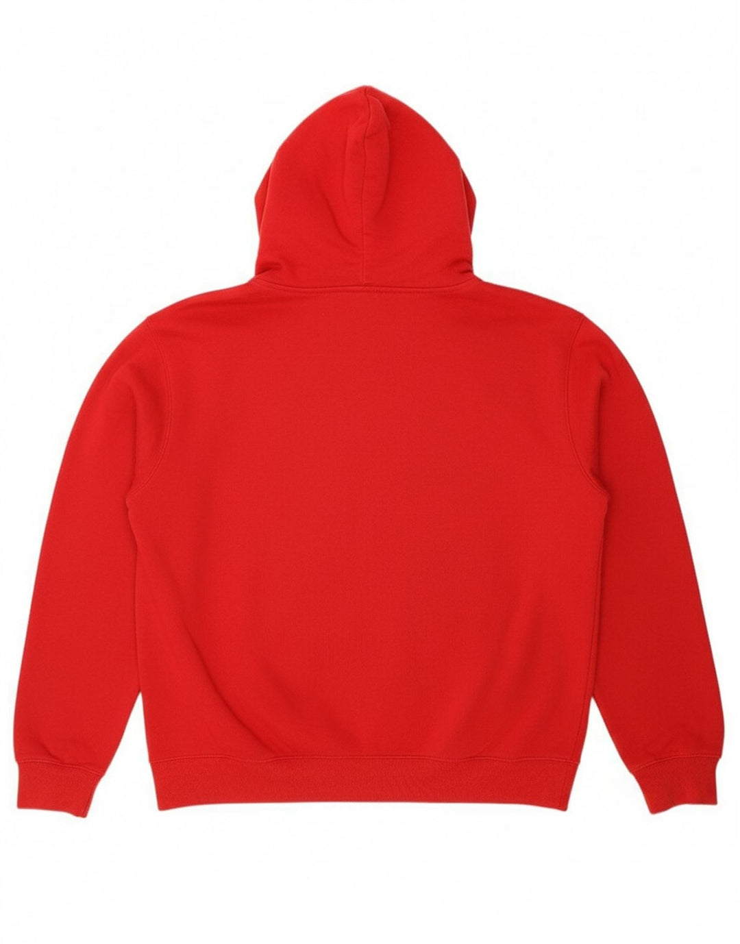 CHAMPION Suéter masculino com capuz gráfico grande algodão vermelho
