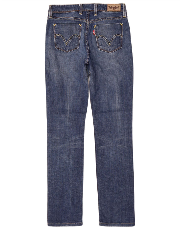 Calça Jeans Slim Feminina Levi's W29 L30 Azul Algodão