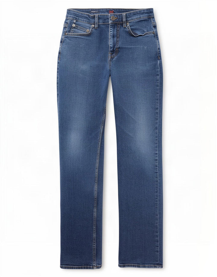 Crew Clothing Jeans reto feminino W32 L30 azul