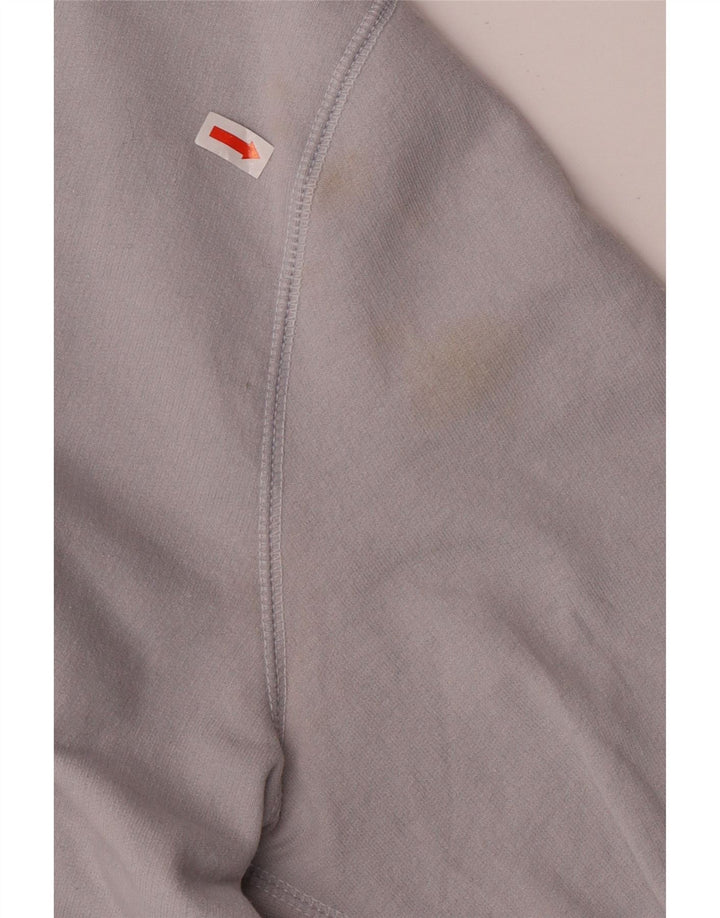 Moletom feminino THE NORTH FACE UK 14 algodão cinza médio