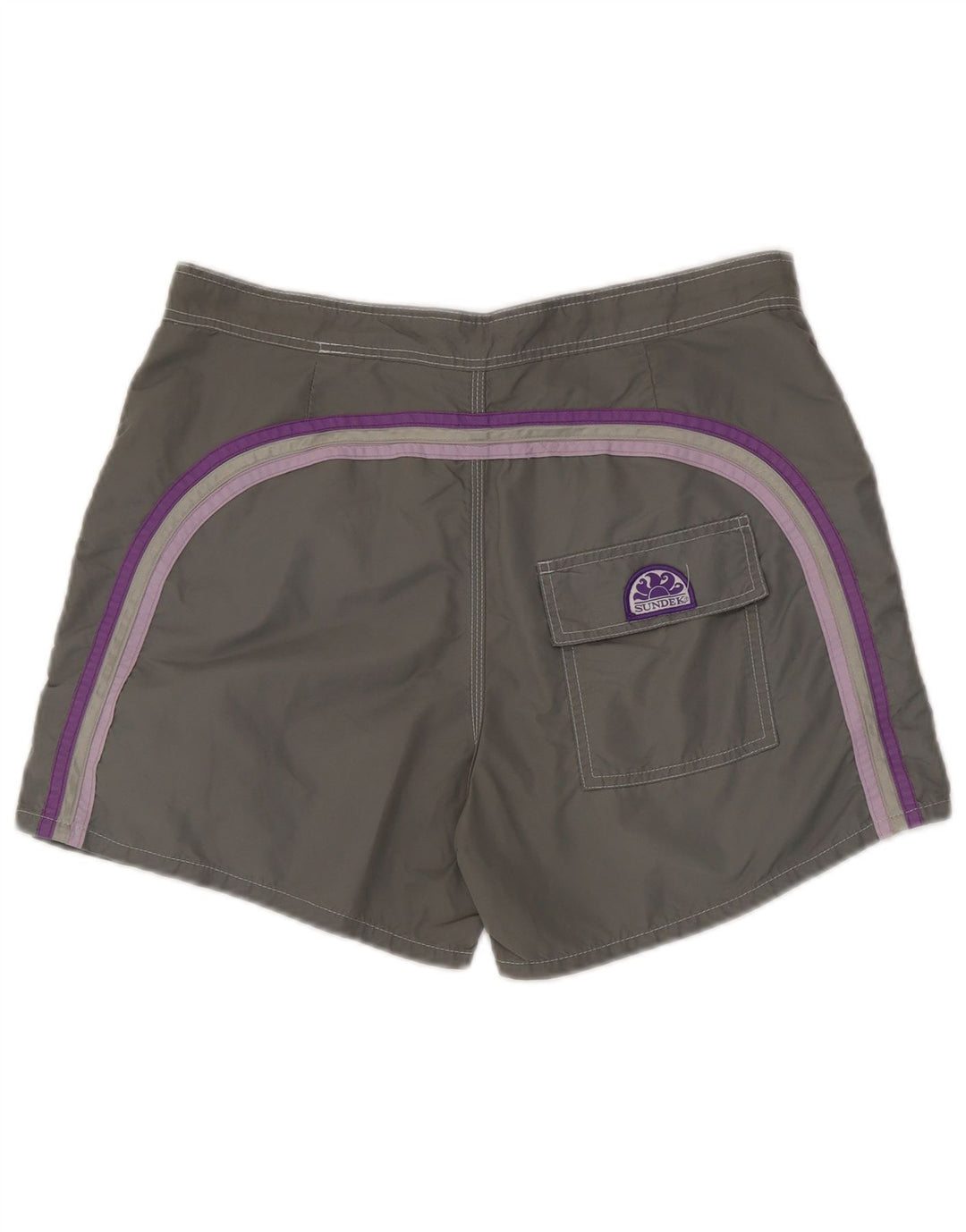 Shorts de natação masculino Sundek médio cinza nylon