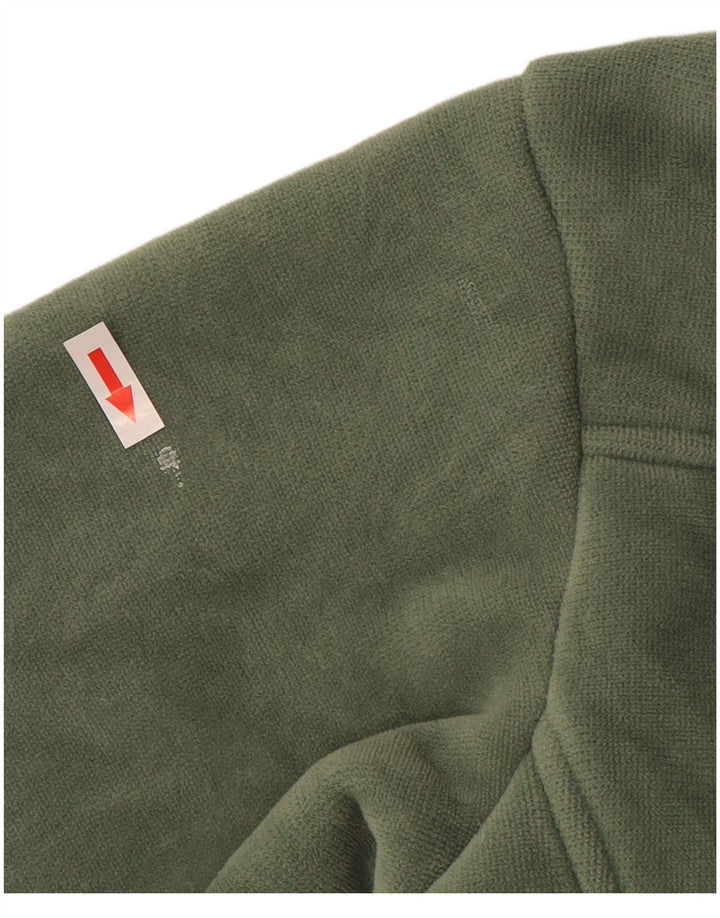 Jaqueta feminina Sherpa Patagonia UK 10 poliéster verde pequeno