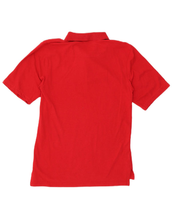Polo Izod Meninas 13-14 Anos XL Vermelho Algodão