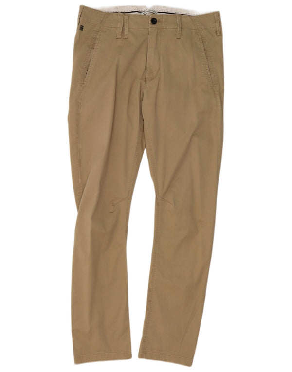Calça cargo slim masculina G-Star W32 L32 algodão bege
