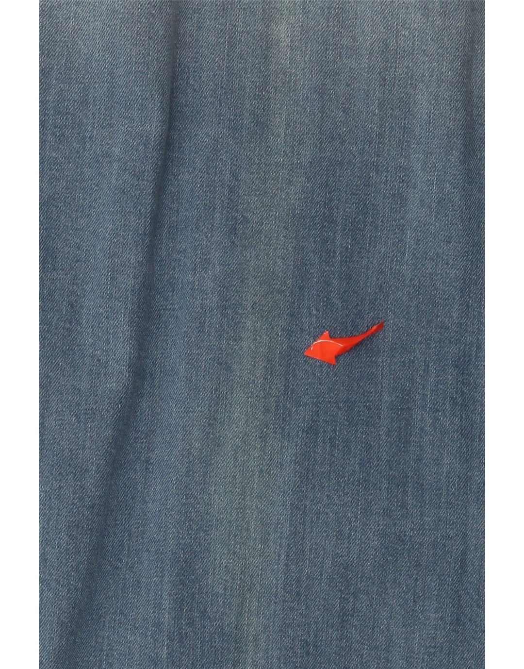 Camisa jeans masculina Fat Face azul médio