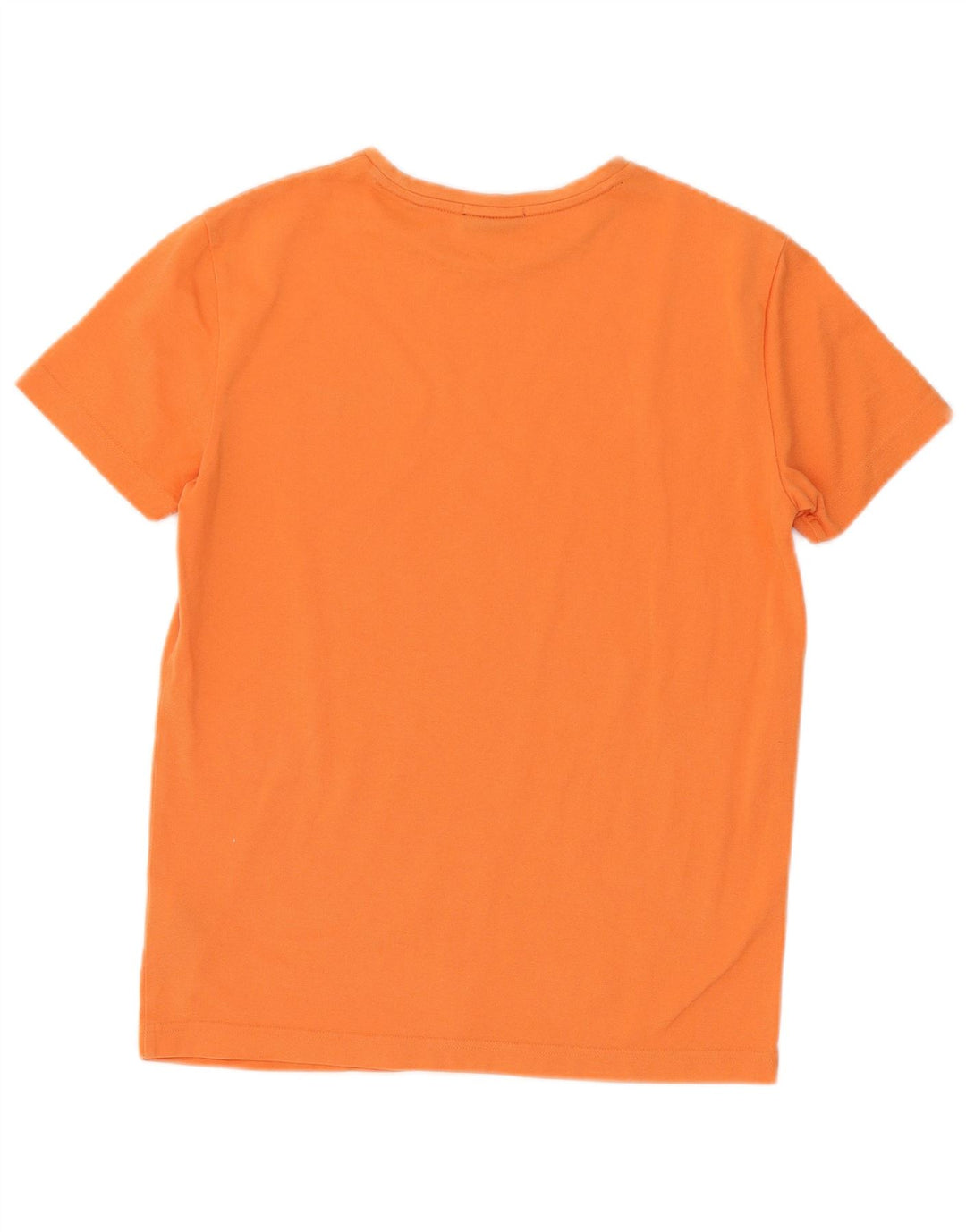 Camiseta masculina Gant Slim Fit Top Médio Algodão Laranja