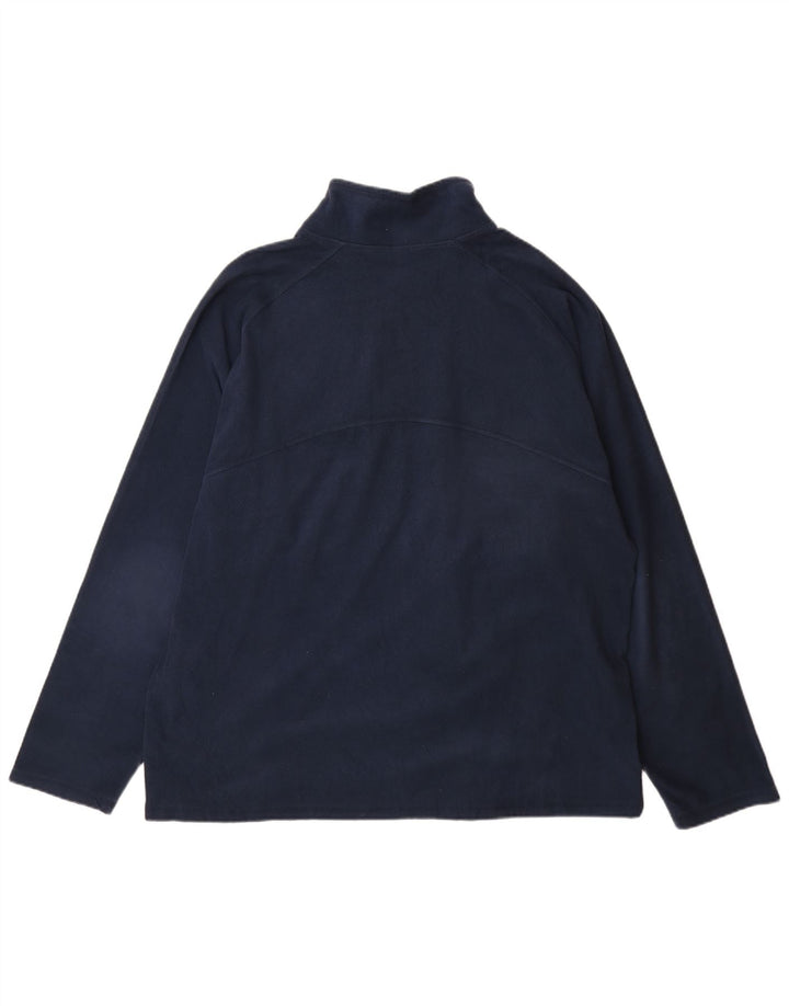 Jaqueta de lã masculina REEBOK UK 42 XL poliéster azul marinho