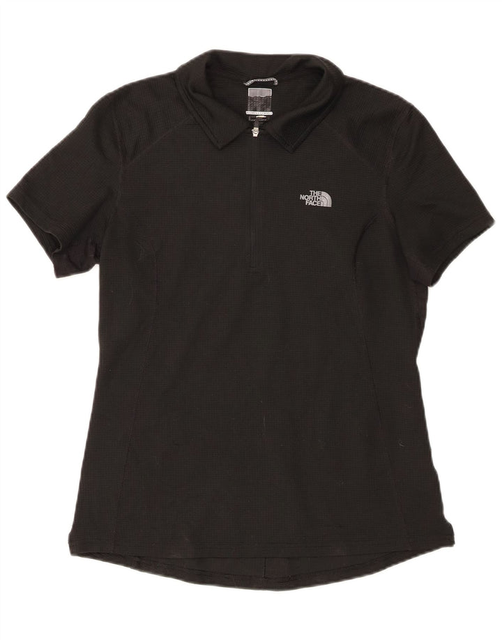 Camisa polo feminina The North Face UK 12 poliéster preto médio