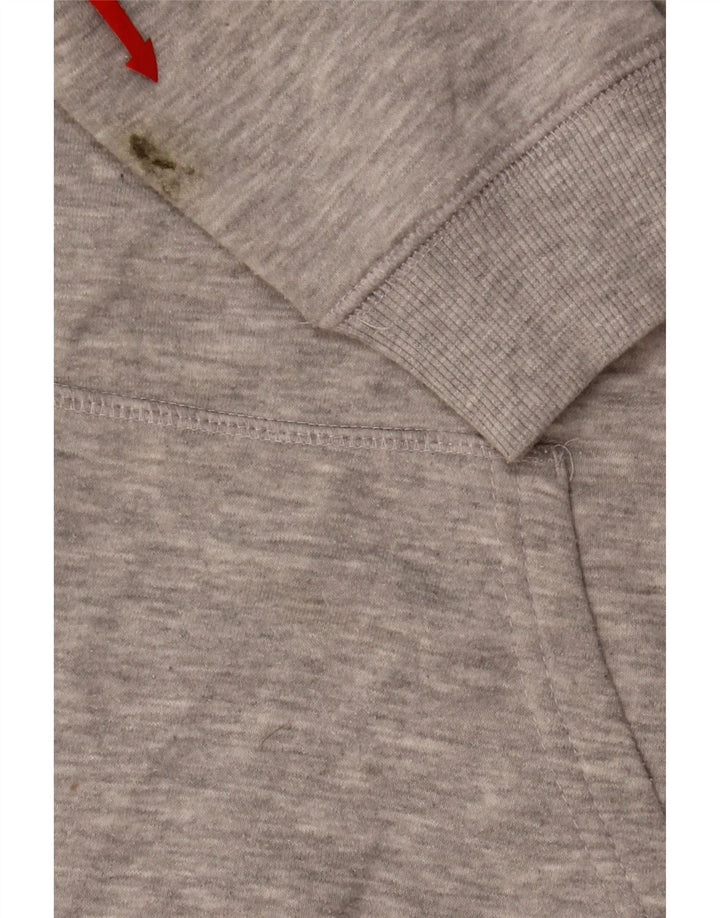 CHAMPION Womens Graphic Hoodie Jumper UK 18 XL Grey Cotton Vintage Champion and Second-Hand Champion from Messina Hembry 