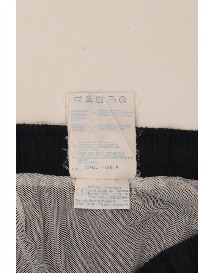 Shorts de natação masculino Champion 2XL azul marinho colorblock