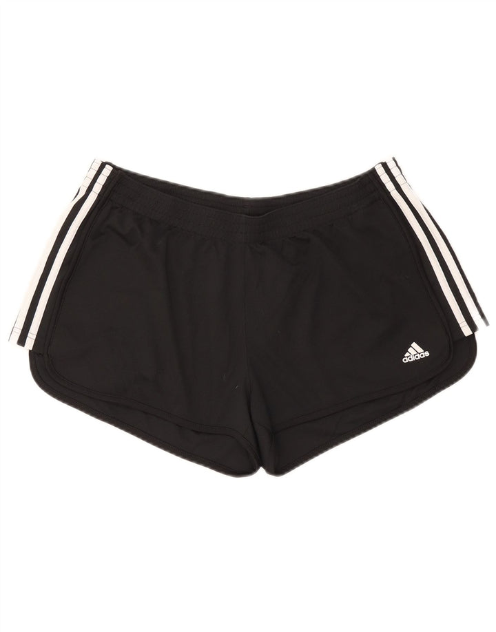 ADIDAS Womens Climalite Sport Shorts UK 18 XL Preto Poliéster