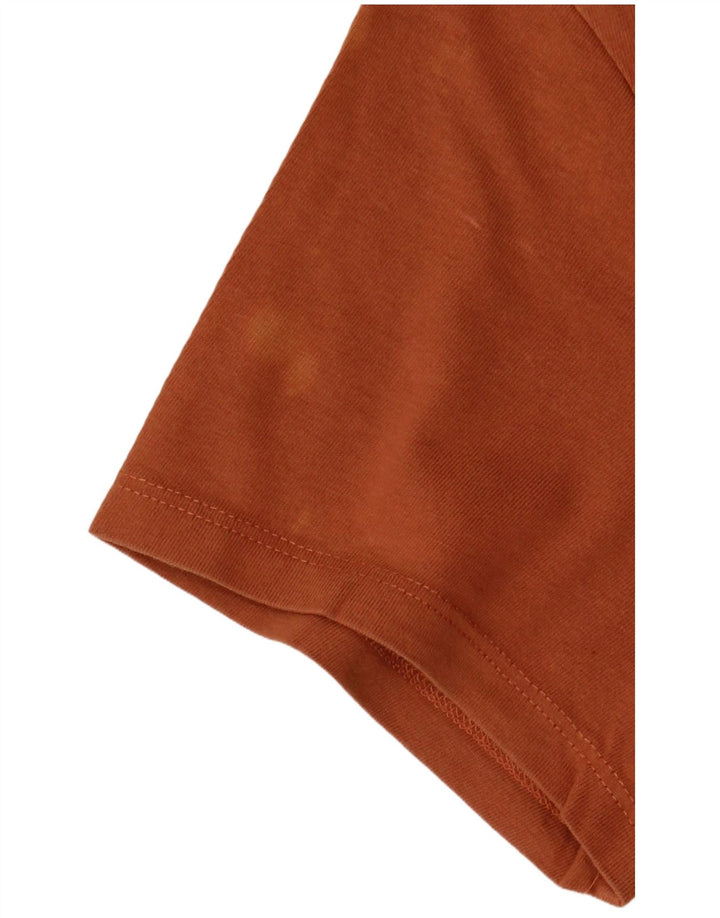 Camiseta masculina Levi's Top pequeno algodão laranja