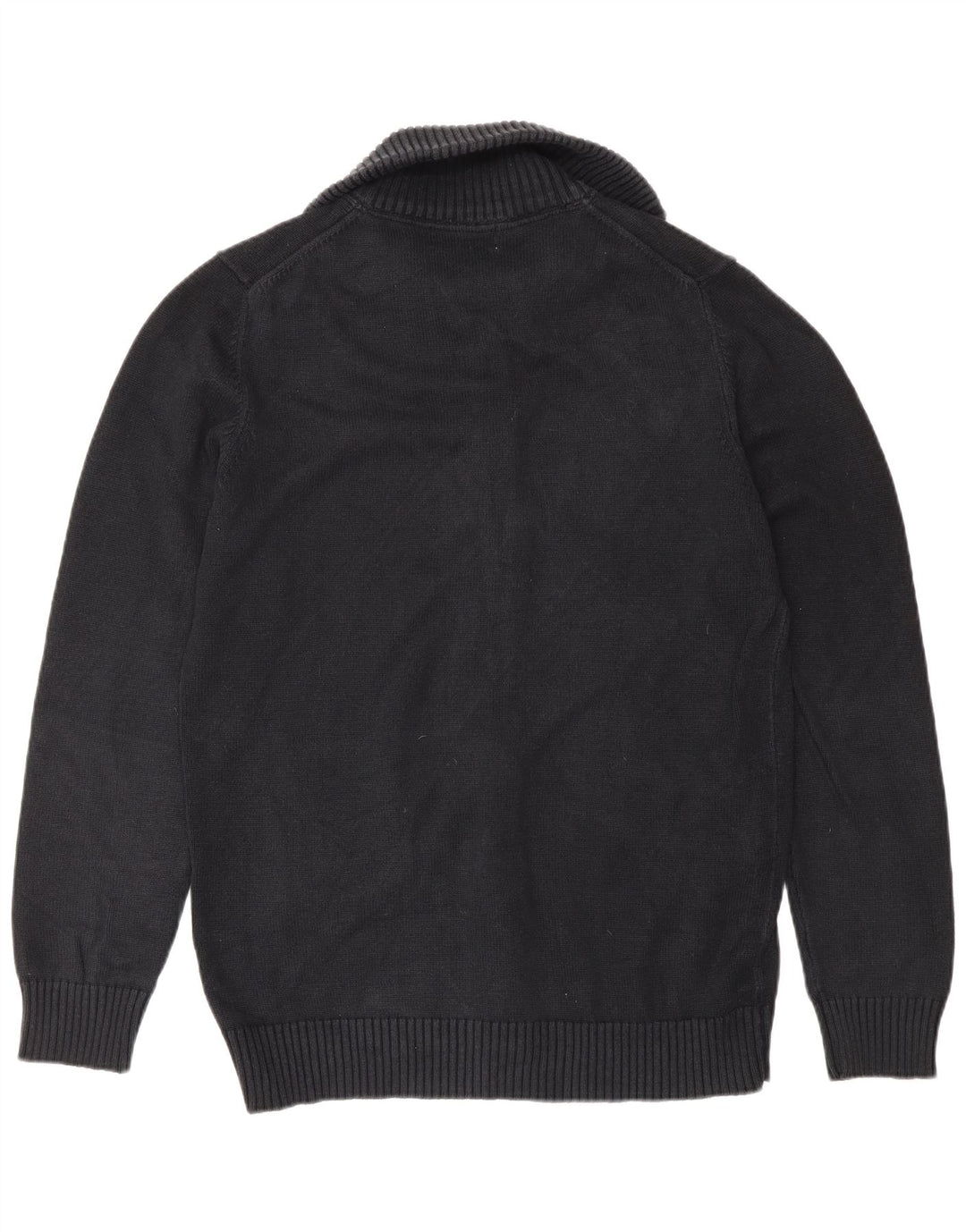 Suéter cardigã masculino Zara XL preto