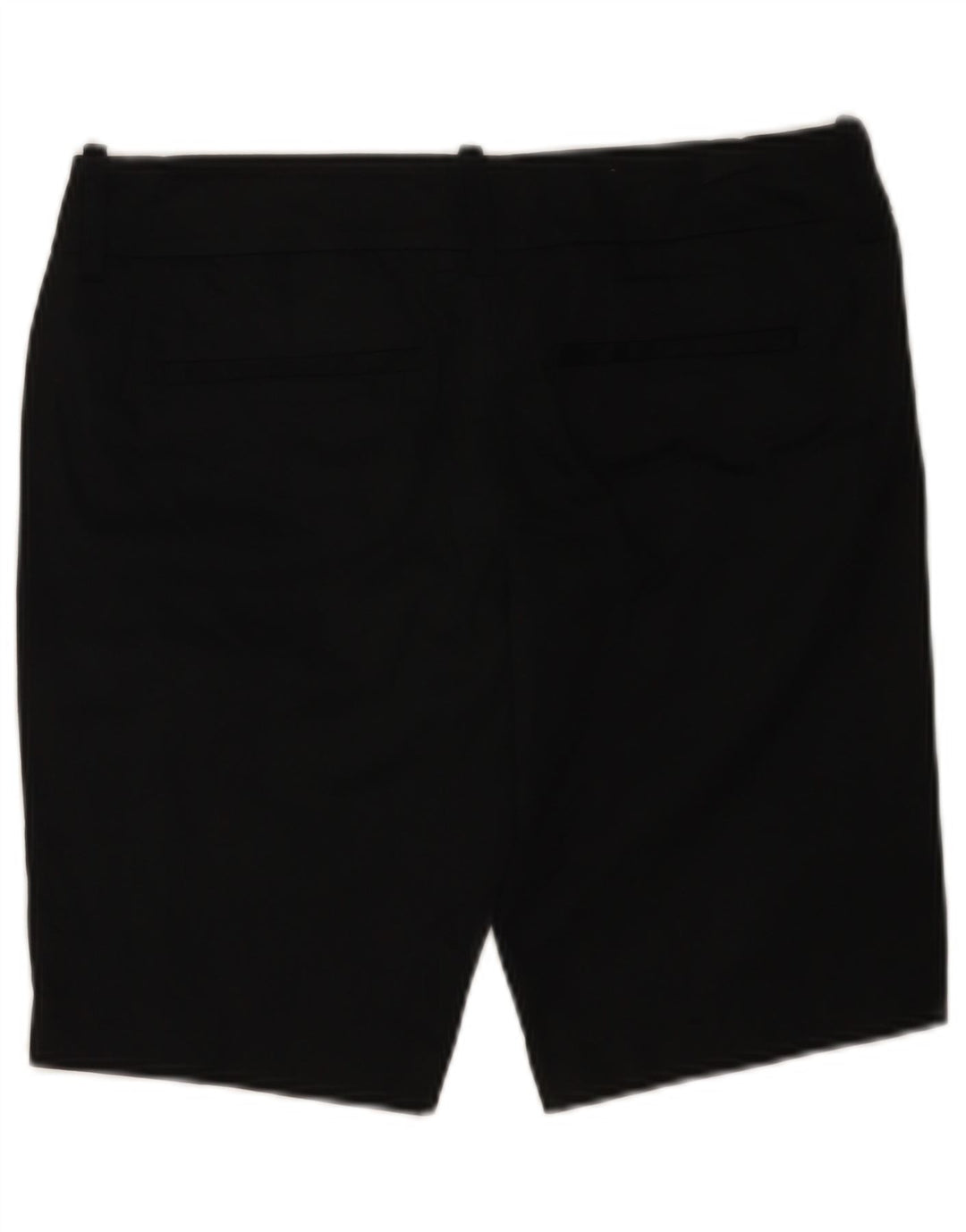 Mossimo Shorts feminino casual pequeno US 6 médio W30 algodão preto