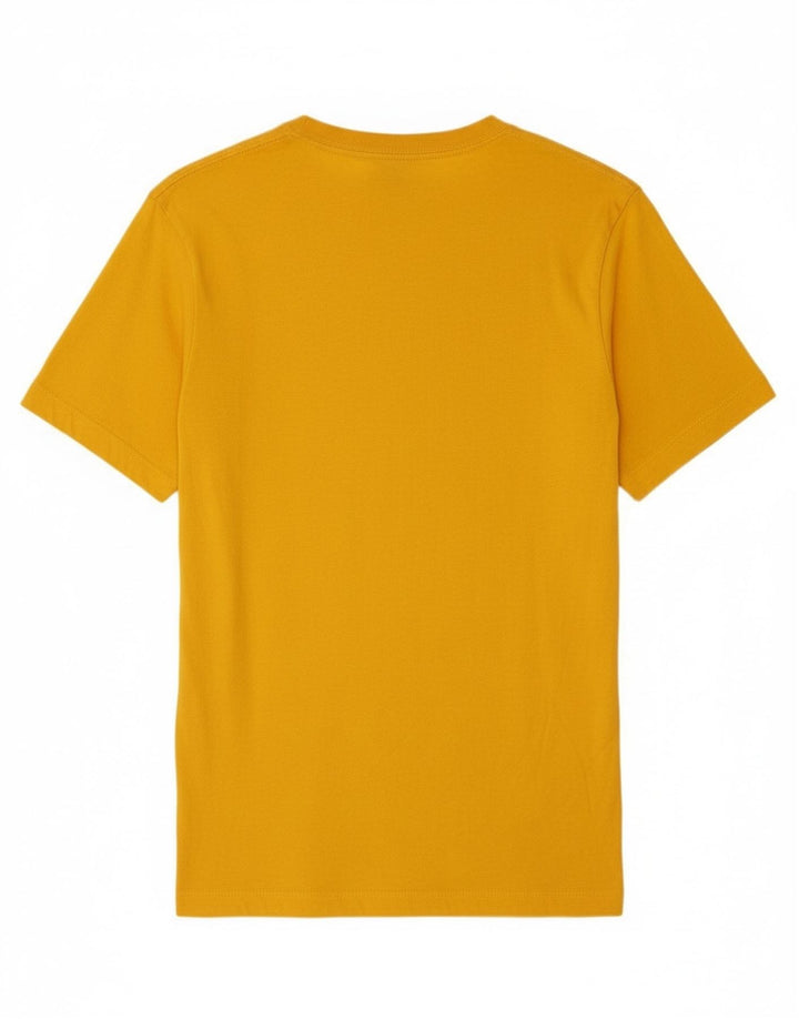 JORDAN Camiseta masculina top pequeno algodão amarelo
