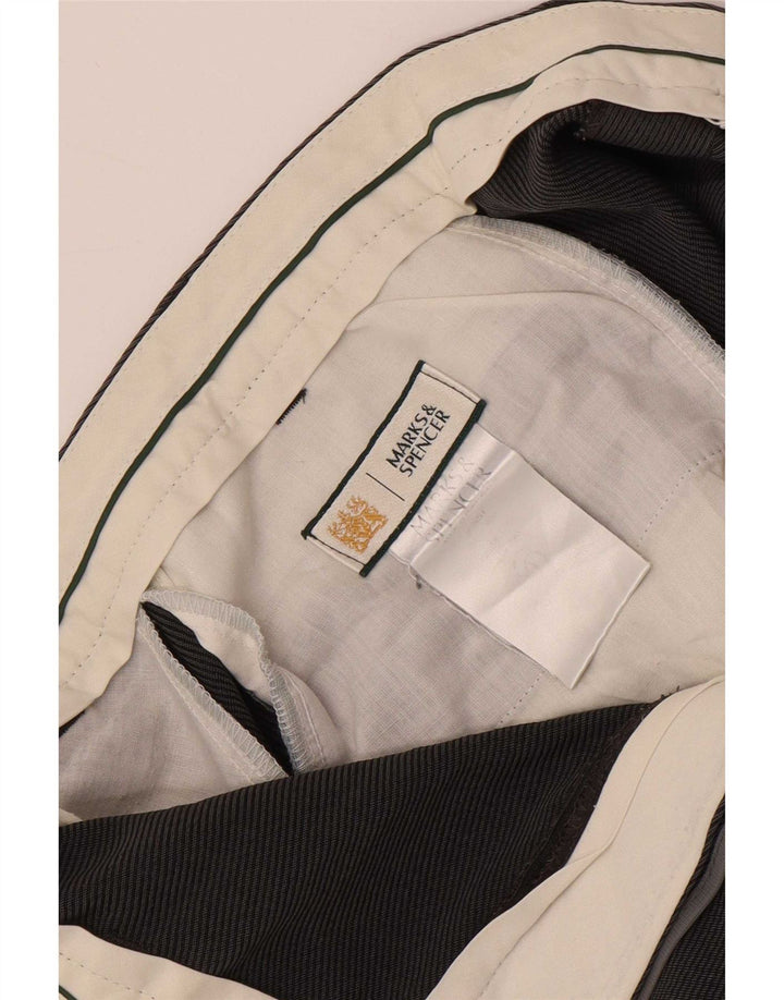 Calça Chino Cônica Masculina Marks & Spencer W36 L29 Cinza