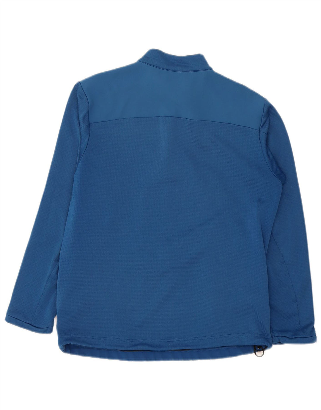 Adidas Mens Climawarm Zip Neck Moletom Jumper Pequeno Azul Poliéster