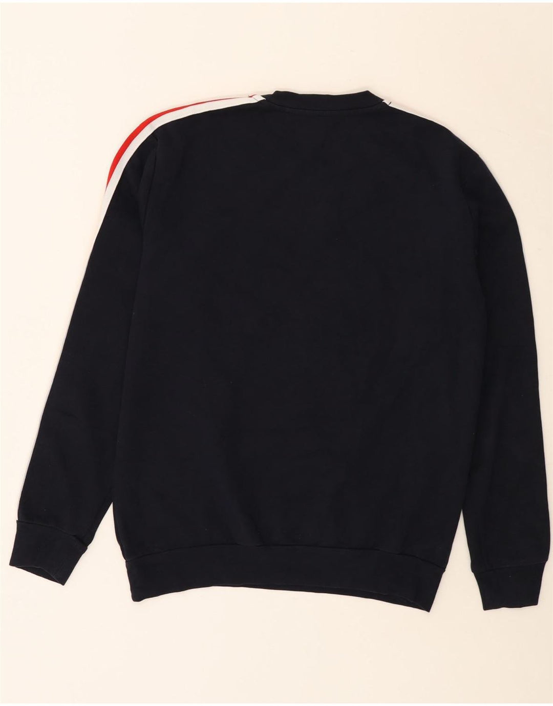 Zara Moletom Masculino Jumper Pequeno Azul Marinho Colorblock