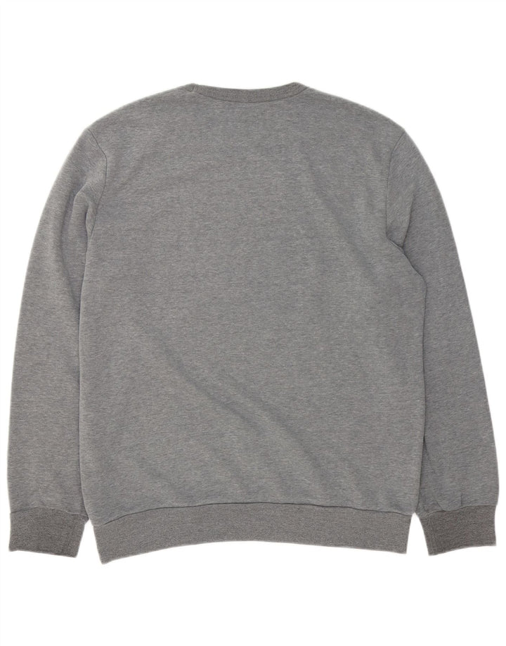 Suéter gráfico masculino GAP grande cinza