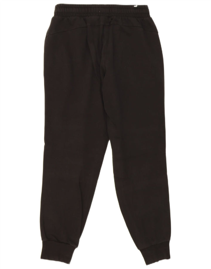 PUMA Mens Calças de treino Joggers Médio Algodão Preto