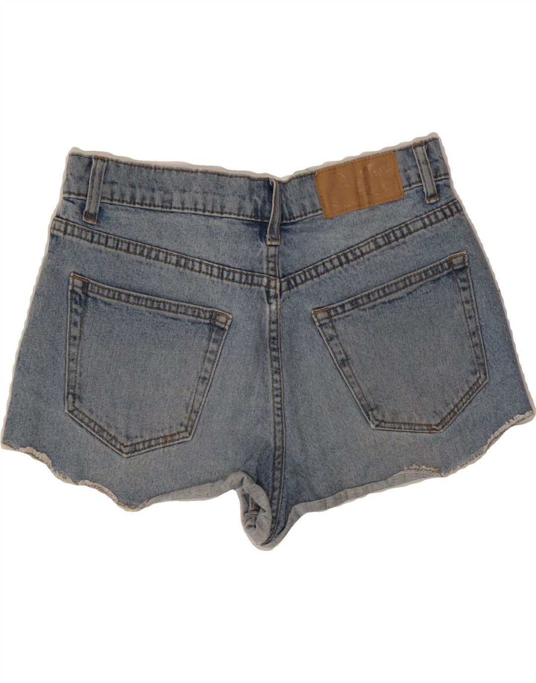 CHEAP MONDAY Womens Denim Shorts W26 Small Blue Cotton Vintage Cheap Monday and Second-Hand Cheap Monday from Messina Hembry 
