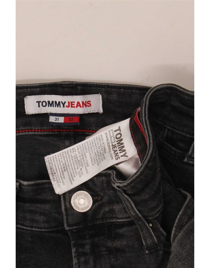 Tommy Jeans Masculino Slim W31 L32 Cinza Algodão