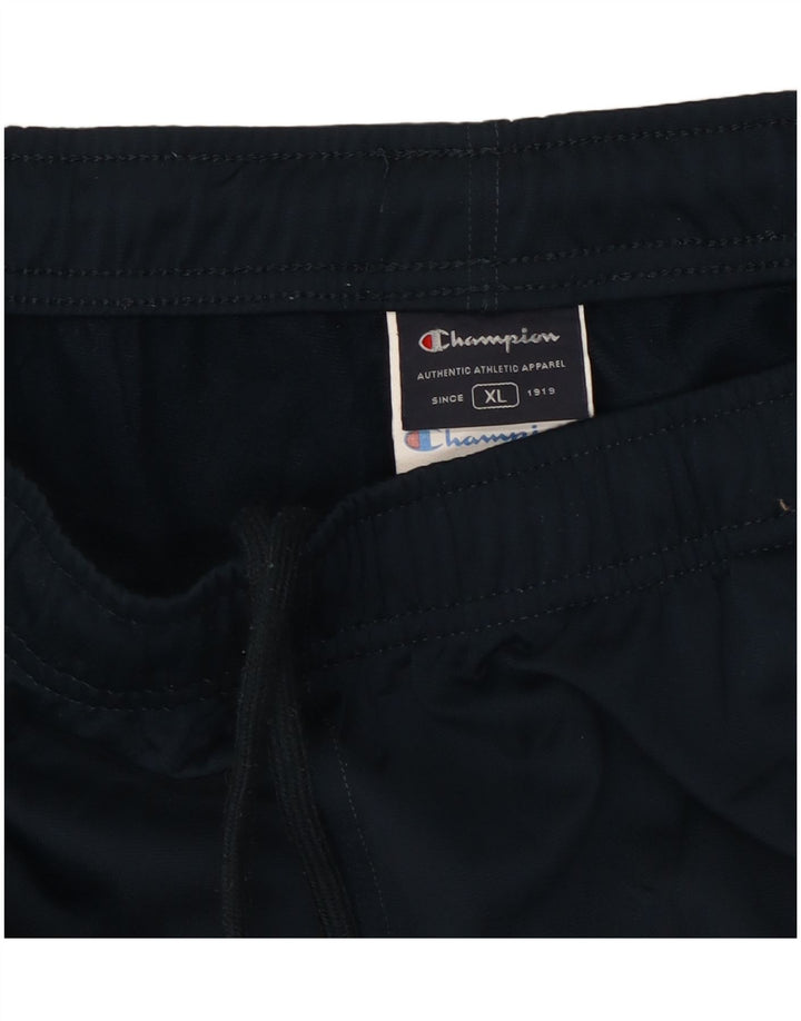 Calça de treino masculina CHAMPION XL azul marinho poliéster