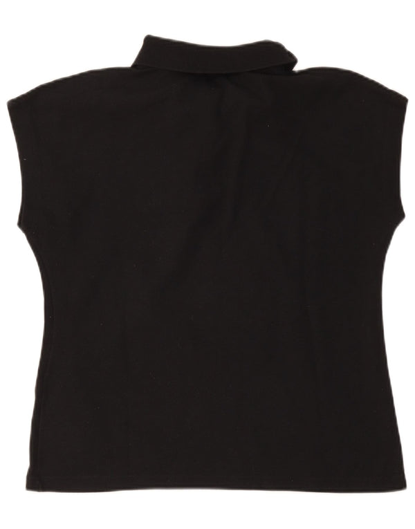 Camisa polo feminina Fila IT 50 XL algodão preto