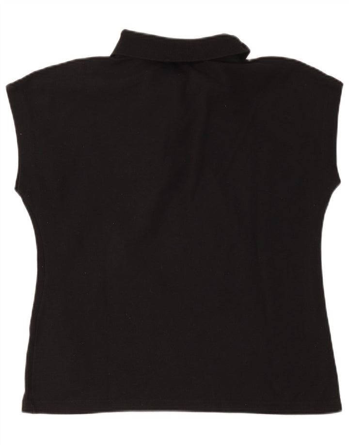Camisa polo feminina Fila IT 50 XL algodão preto