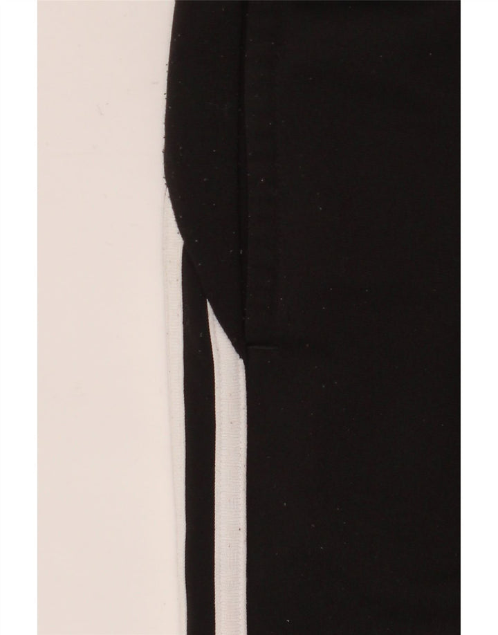 Calça de treino masculina Adidas grande poliéster preto
