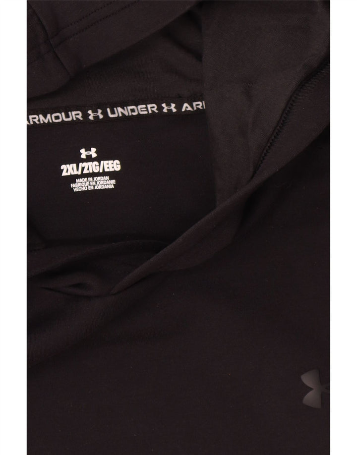 Under Armour Mens Hoodie Jumper 2XL Poliéster Preto