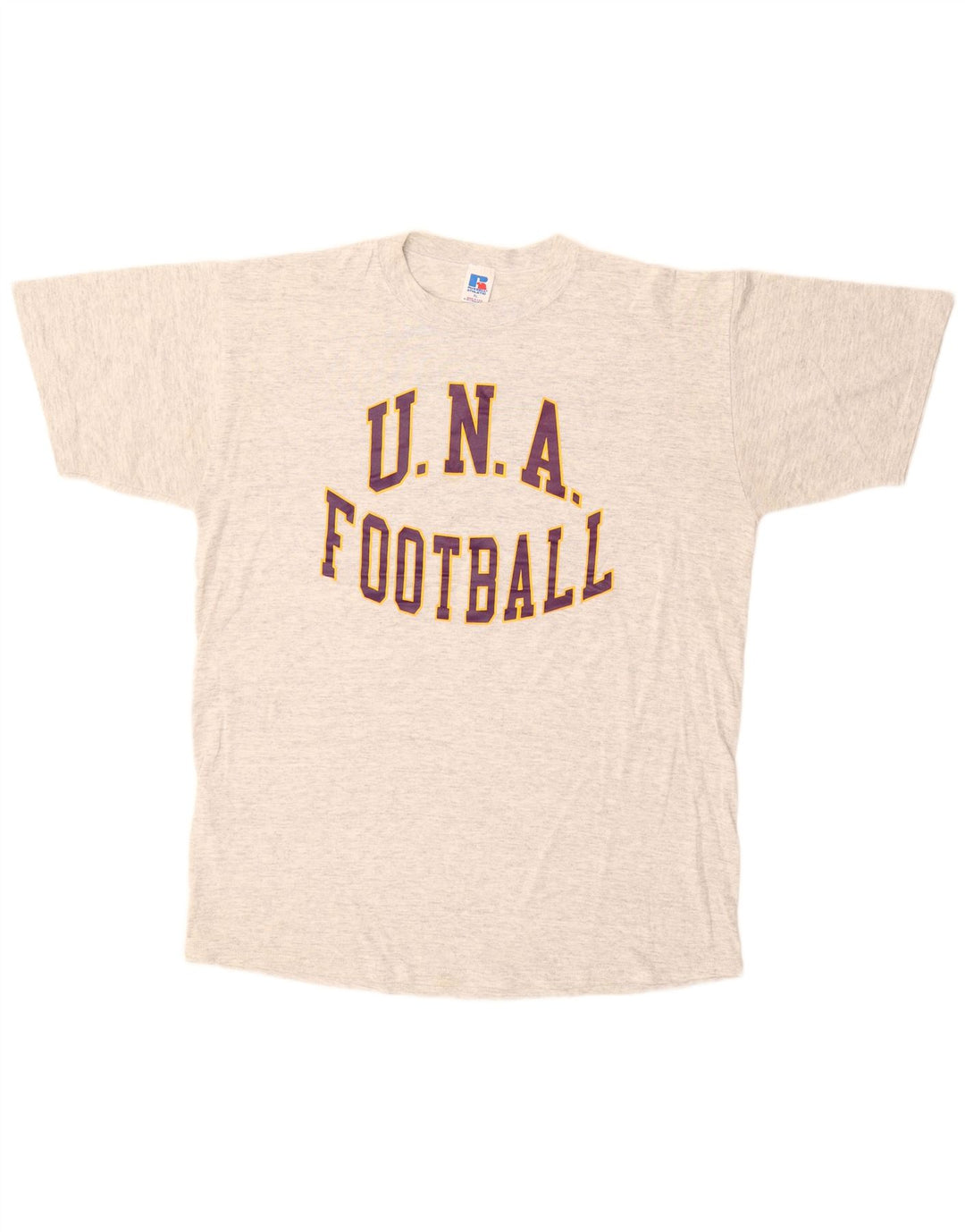 Camiseta gráfica masculina RUSSELL ATLÉTICO XL algodão cinza