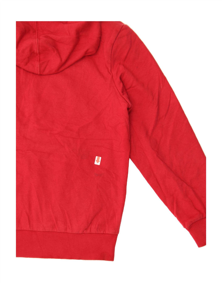 LEVI'S Boys Graphic Hoodie Jumper 12-13 Years Large Red Cotton Vintage Levi's and Second-Hand Levi's from Messina Hembry 