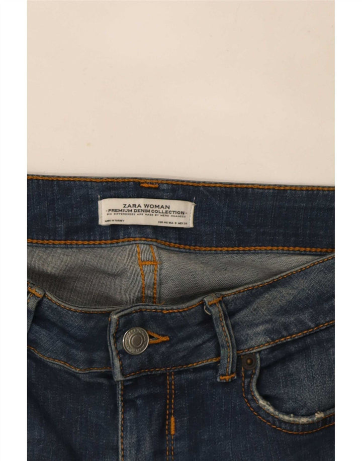 Calça jeans skinny feminina Zara EU 40 médio W30 L27 azul